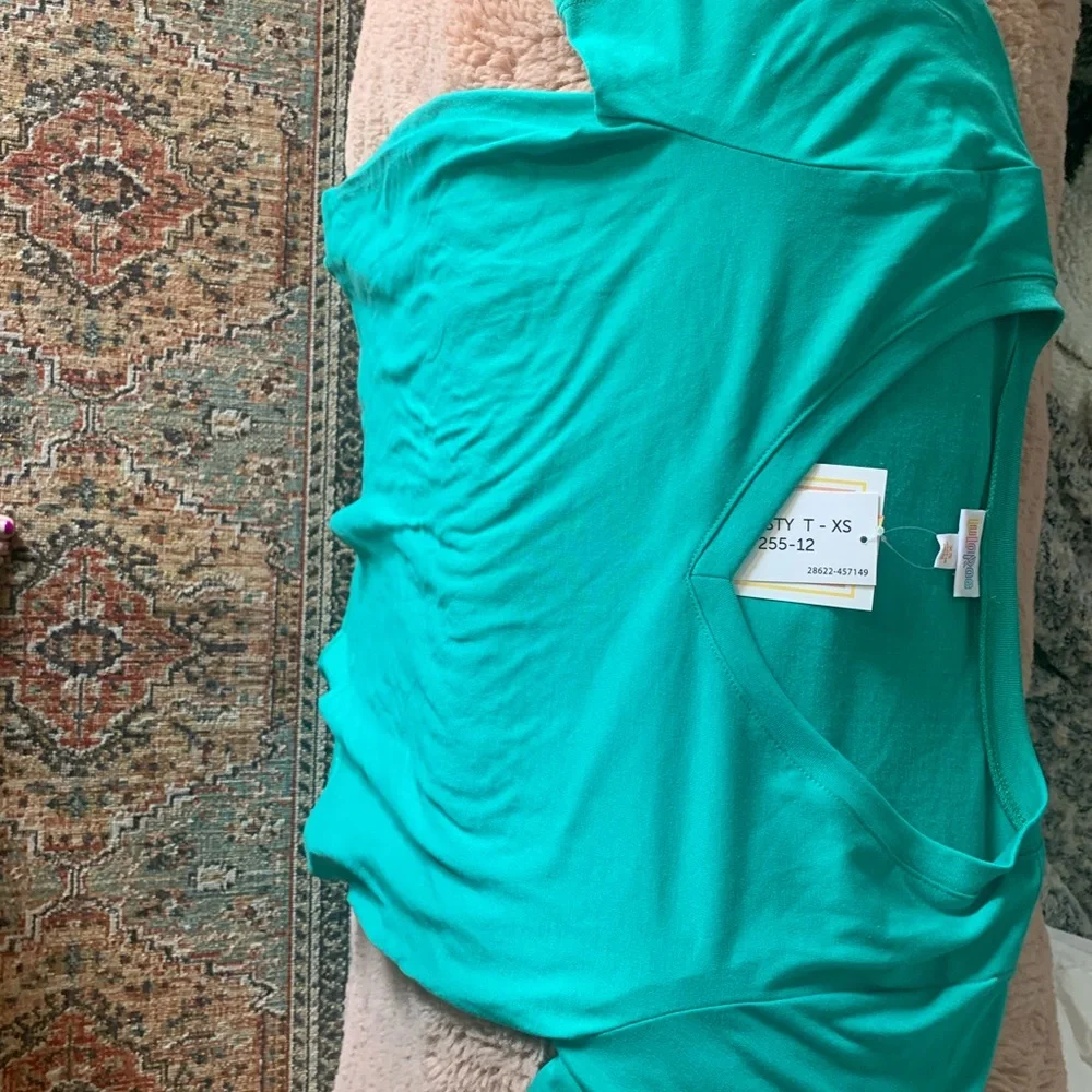 LulaRoe size xs - beautiful teal color - Picture 2 of 4